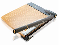 Westcott 12″ TrimAir Titanium Wood Guillotine Paper Trimmer