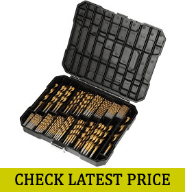 COMOWARE Titanium Twist Drill Bit Set