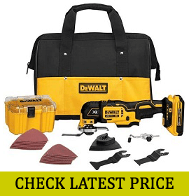 DEWALT DCS355D1 20V Oscillating Multi-Tool Kit