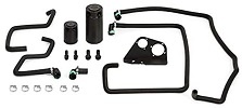 Mishimoto MMBCC-F35T-15SBE Baffled Oil Catch Can Kit