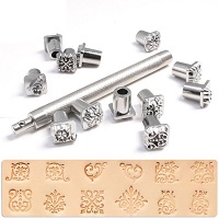  Leather 12pcs Stamping Punch Metal