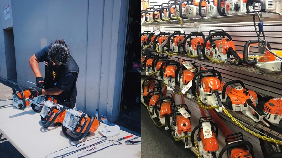 what are the benefits of purchasing from an authorized stihl chainsaw dealer